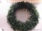 (R3) 4 FT IN DIA CHRISTMAS WREATH. ITEM IS SOLD AS IS WHERE IS WITH NO GUARANTEE OR WARRANTY. NO