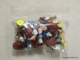 (R2) BAG LOT CONTAINING ASSORTED CALIFORNIA RAISINS FIGURINES. ITEM IS SOLD AS IS WHERE IS WITH NO