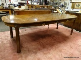 (R3) BERNHARDT FAR EASTERN INSPIRED DINING TABLE WITH TWO 18