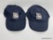 (6F) NAA AUCTIONEER NATIONAL AUCTIONEERS ASSOCIATION LOGO BASEBALL CAPS, ONE EXCELLENT, ONE WORN