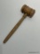 (7G) SOLID OAK GAVEL, 11 INCH