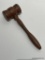 (7G) SOLID PINE GAVEL, 11 INCH