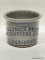 (2B) ILLINOIS STATE AUCTIONEER ASSOCIATION SALT GLAZE STONEWARE CROCK, 50TH ANNIVERSARY 1947-1997 -