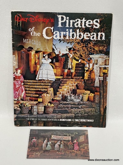 (1A) WALT DISNEY'S PIRATES OF THE CARRIBEAN THE STORY OF THE ROBUST ADVENTURE IN DISNEYLAND AND WALT