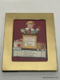 (3C) VICTORIAN DIECUT VALENTINE CARD 'AUCTION OF HEARTS ALL KINDS, SHAPES, SIZES. WHAT AM I BID,