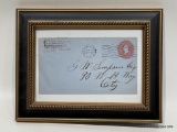 (3C) BERNSTEIN AUCTIONEER NEW YORK STAMPED LETTER ADDRESSED TO SIMPSON 1905