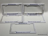 (4D) NAA NATIONAL AUCTIONEERS ASSOCIATION PLASTIC LICENSE PLATE FRAMES