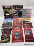 (4D) MECUM AUTO AUCTION FLYERS, BOOKS, LEAFLETS, AND LITERATURE 2014-2015