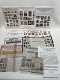 (4D) COLLECTION OF AUCTION FLYERS AND SALE BILLS FROM SPARKY'S STONEFRONT PREMIERE AUCTION GALLERY