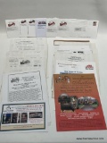 (4D) HUGE COLLECTION OF AUCTION FLYERS, SALE BILLS, AND ADVERTISING MEMORABILIA FROM THE AUCTION MAN