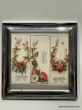 (4D) H.C. OLIVIER AUCTIONEER CALLING CARDS, OFFICE, CITY HALL, LYNN. MASS; FRAME IS 7 INCHES SQUARE