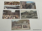 (7G CRATE) ESTATE AUCTION POSTCARDS INCLUDING SUMMER GALLERY OF RICHARD A BOURNE CAPE COD, MASS; A