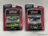 (1A) GREENLIGHT AUCTION BLOCK MECUM AUCTIONS DIECAST TOY CARS, MINT IN ORIGINAL PACKAGING INCLUDING