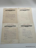 (1A) RALEIGH REAL ESTATE AND TRUST COMPANY REAL ESTATE AUCTION SALES LETTERS OF PROPOSAL FOR SALES