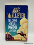 (8H) BOOK: THE GREAT MONTANA COWBOY AUCTION, ANNE MCALLISTER, 2002