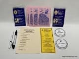 (8H) FCAI FELLOWSHIP OF CHRISTIAN AUCTIONEERS MEMORABILIA INCLUDING PENS, NOTEPADS, PINS AND MORE.