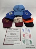 (9I) MURRAYVILLE WOODSON EAS ANNUAL AUCTION BASEBALL CAPS AND MEMORABILIA