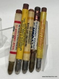 (9I BOX) LIVESTOCK COMMISSION BULLET PENCIL COLLECTION