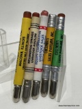 (9I BOX) LIVESTOCK AUCTION BULLET PENCIL COLLECTION