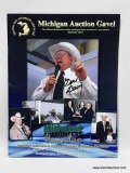 (9I) NEAL DAVIS SIGNED COPY OF THE MICHIGAN AUCTION GAVEL PUBLICATION OF THE MICHIGAN AUCTIONEERS