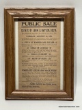 (2B) EXECUTORS PUBLIC SALE BILL - MEASURES 4