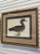 THE SUMMER DUCK WOOD DUCK PRINT, FRAMED AND MATTED, 35 X 29