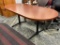 LAMINATE TOP CONFERENCE TABLE WITH METAL LEGS (72 X 36 X 30)