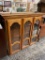 BREAKFRONT CABINET TOP, DISPLAY CASE POTENTIAL LIGHTED 50 X 15 X 46