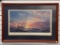 RED SKY AT NIGHT BY JOHN MORTON BARBER, LIMITED EDITION HAND SIGNED 621/950 (34 X 24)