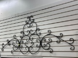 WROUGHT IRON DECORATIVE SCROLLWORK 60 INCHES WIDE