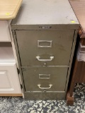 FILEX STEEL PRODUCTS METAL TWO DRAWER FILING CABINET