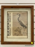 BLUE HERON GALLERY WELLFLEET MA, SIGNED NUMBERED LIMITED EDITION 9/50