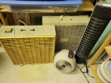 VINTAGE AND MODERN FANS INCLUDING GALAXY, MERIT AIRE AND VORNADO - ALL TESTED - FOUR ITEMS TOTAL