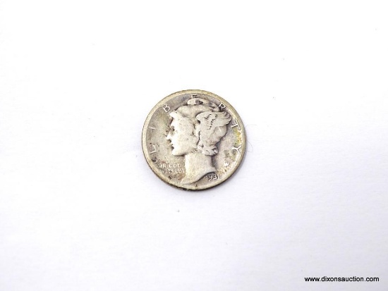 1931-D MERCURY DIME