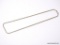 .925 STERLING SILVER LADIES DIAMOND CUT ROPE NECKLACE 18