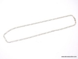 .925 STERLING SILVER LADIES 3-1 FIGURED NECKLACE 20 CT; 8.1 GM