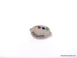 .925 STERLING SILVER LADIES ARTIST BROOCH 2.3 GM