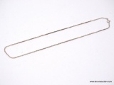 .925 STERLING SILVER LADIES FOXTAIL CHAIN 3.4 GM