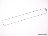 .925 STERLING SILVER LADIES BOX CHAIN 18