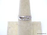 .925 STERLING SILVER LADIES CROSS RING 7; 2.3 GM