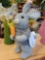 PIER ONE HERBIE THE GRAY FELT BUNNY