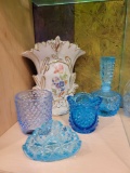 VINTAGE BLUE MINIATURE LOT