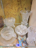 VINTAGE CLEAR GLASS SMALLS