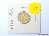 1915 $2 1/2 Indian Head - GOLD