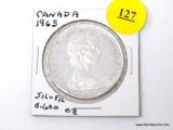1965 Canada - 1 Dollar - silver