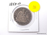 1854-O Half Dollar - Seated Liberty