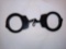 Schrade Professionals Chain Link Handcuffs, Black.