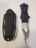 McNETT TACTICAL TACTICAL/UTILITY KNIFE (BLACK)