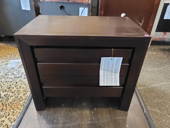 Modus Furniture Element Nightstand; MEASURES 26 X 16 X 22.5