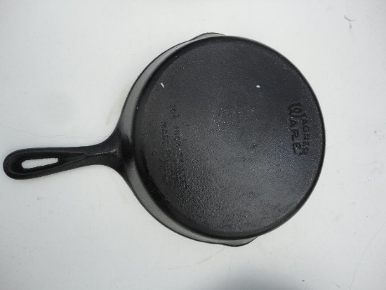 WAGNER WARE 10.5 INCH CAST-IRON SKILLET ALL ITEMS ARE SOLD AS IS, WHERE IS, WITH NO GUARANTEE OR